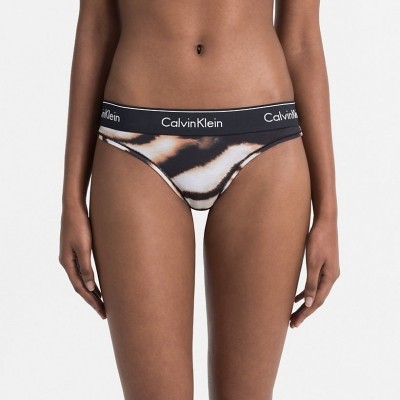 Calvin Klein string modern cotton QF1672E WATERCOLOR ANIMAL_BLEACH OUT Calvin Klein string modern cotton QF1672E WATERCOLOR ANIMAL_BLEACH OUT