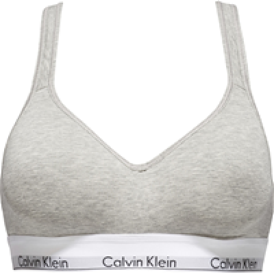 Calvin Klein bralette modern cotton QF1654E grijs Calvin Klein bralette modern cotton QF1654E grijs