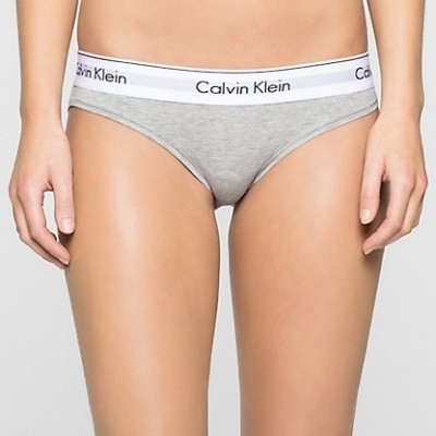 Calvin Klein bikini modern cotton F3787E grijs Calvin Klein bikini modern cotton F3787E grijs