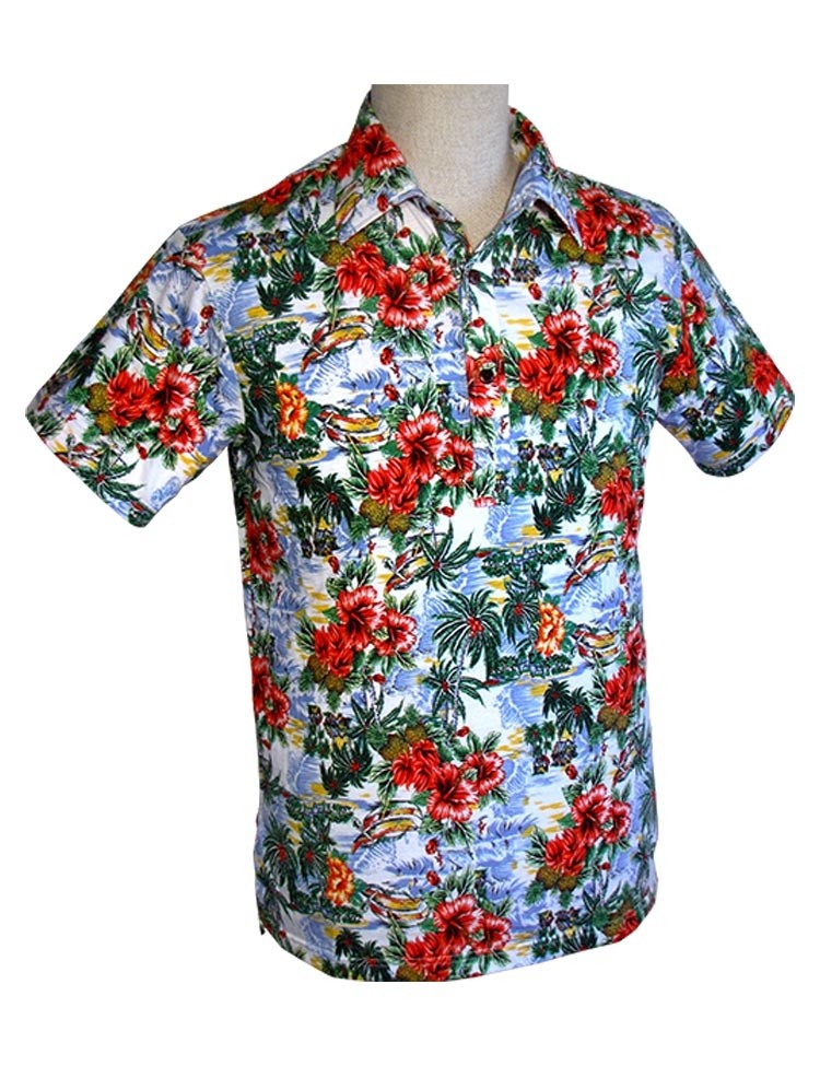 Polo Jersey Alohaa Creme Polo Jersey Alohaa Creme