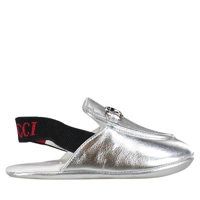 Picture of Gucci 526104 baby sneakers silver