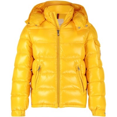 Afbeelding van Moncler 4185205 kinderjas geel