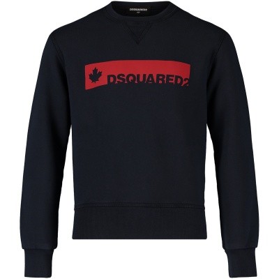 Afbeelding van Dsquared2 DQ02VV kindertrui navy