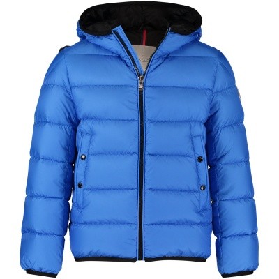Afbeelding van Moncler 4199805 kinderjas cobalt blauw