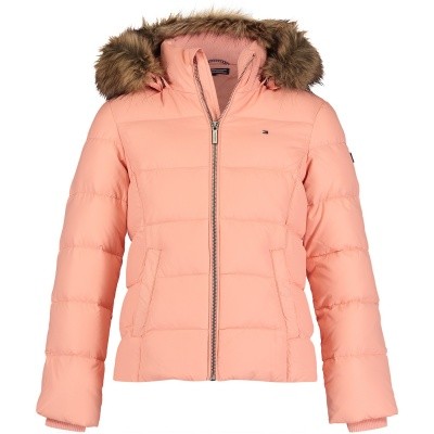 Afbeelding van Tommy Hilfiger KG0KG03958 kinder jack licht roze