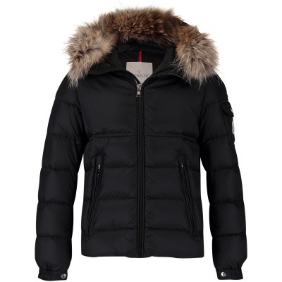 Afbeelding van Moncler 4187625 kinderjas zwart