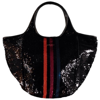 Picture of UZURII SHOULDERBAG COLORSTRIPE women bag black