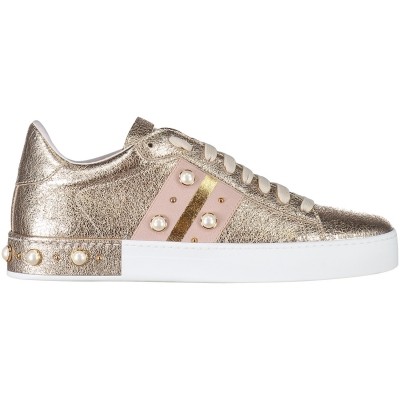 Picture of Stokton 751D women sneaker gold